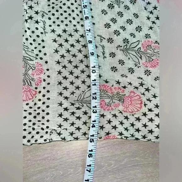 Free People lot of 3 Cotton Muslin Reusable Tote Bags - Picture 6 of 8